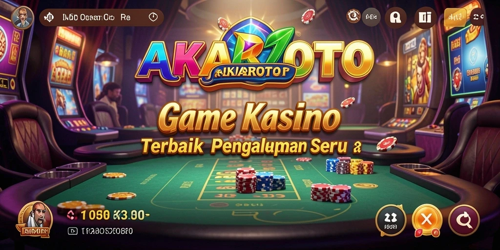 Tampilan gameplay AKARTOTO dengan grafis menawan dan fitur menarik.