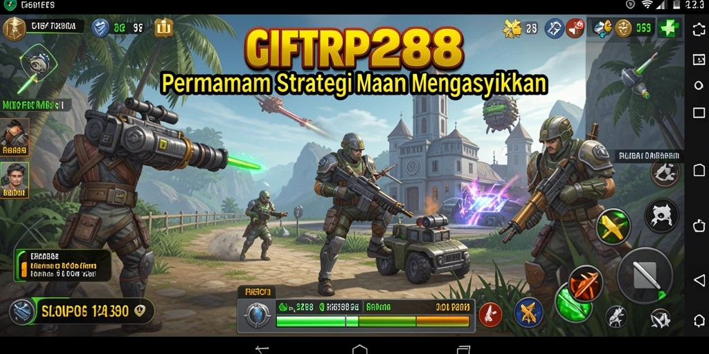 Tampilan gameplay menarik dari <strong>GIFTRP288</strong> yang menampilkan strategi dan aksi.