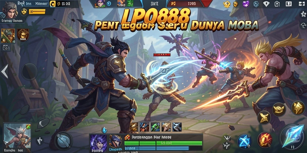 Tampilan gameplay LPO88 yang intens dan seru.