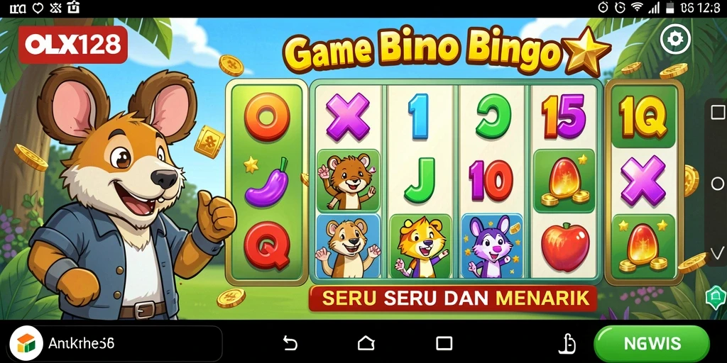Gameplay seru dan interaktif dalam game Bingo OLX128.