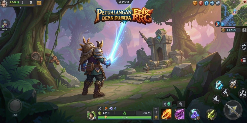 Gameplay PGG68 menampilkan petualangan epik dan tindakan RPG yang menarik.
