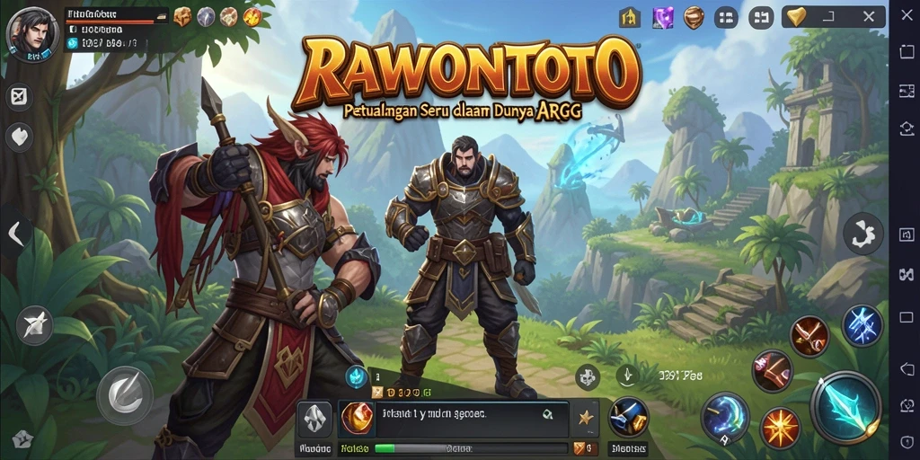 Tangkapan layar gameplay seru dari RAWONTOTO dengan aksi penuh tantangan.