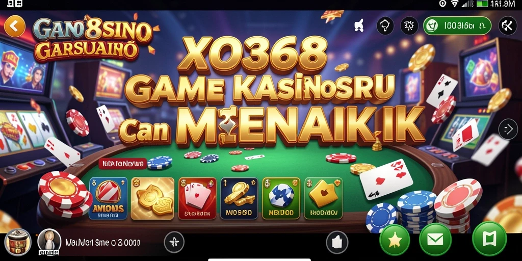 Tampilan gameplay seru dan menegangkan di XO368.